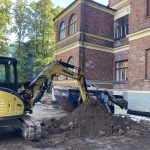 Sademeveekanalisatsiooni rajamine ja vundamendi soojustamine 2024