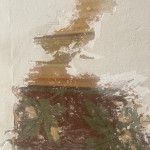 Seina trafarettmaalingu fragment