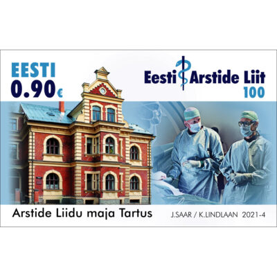 Arstideliit100 postmark48,1x30,5mm